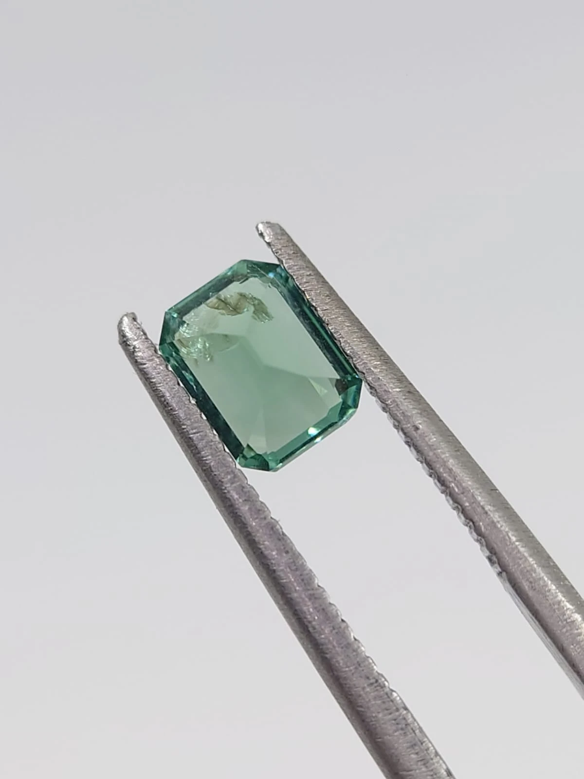 0.65ct Natural Tourmaline Emerald Shape Loose Gemstone from Afghanistan — view 2